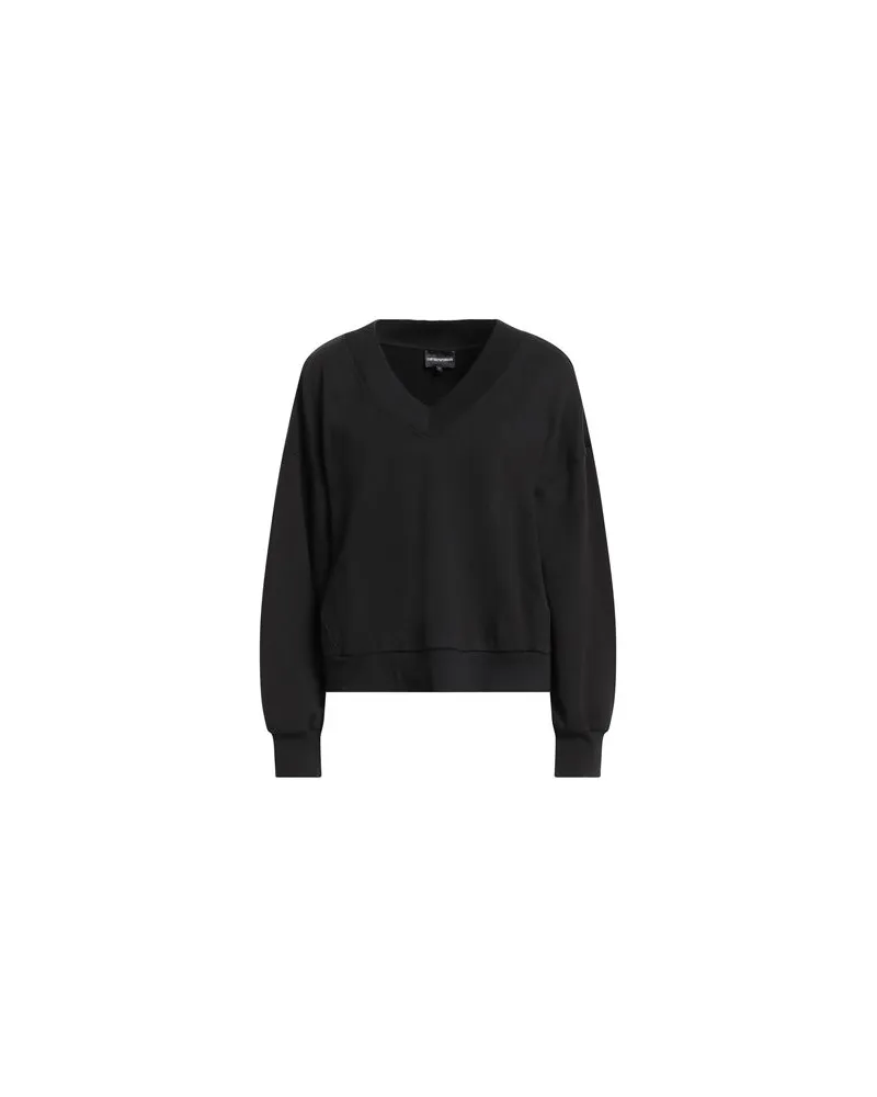 Emporio Armani TOPS - Sweatshirtsauf YOOX.COM Schwarz