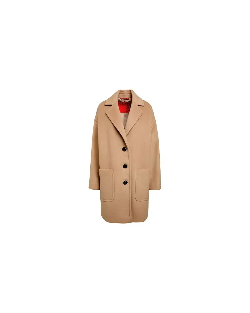MAX&Co. TAROCCO  - JACKEN & MÄNTEL - Mäntelauf YOOX.COM Kamel