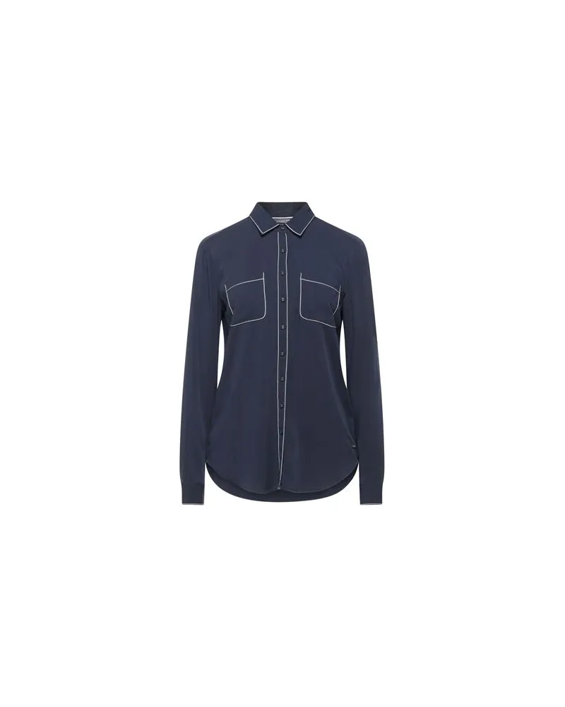 Tommy Hilfiger TOPS - Hemdenauf YOOX.COM Nachtblau