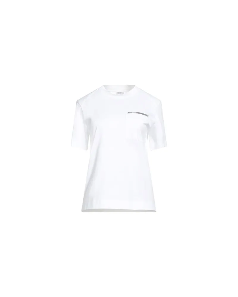 Brunello Cucinelli TOPS - T-shirtsauf YOOX.COM Elfenbein