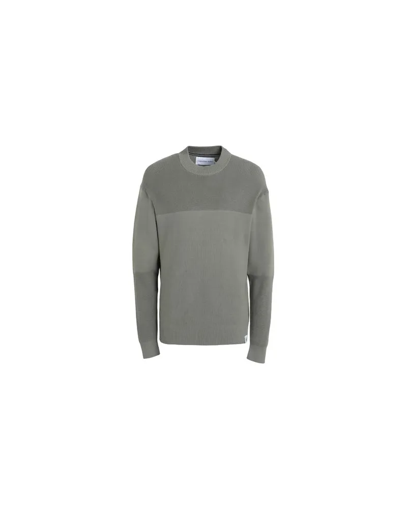 Calvin Klein STRICKWAREN - Pulloverauf YOOX.COM Militärgrün