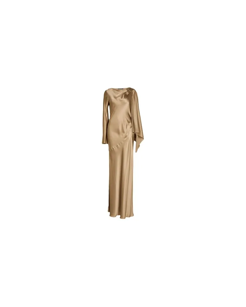 Alberta Ferretti KLEIDER - Maxi-Kleiderauf YOOX.COM Sand