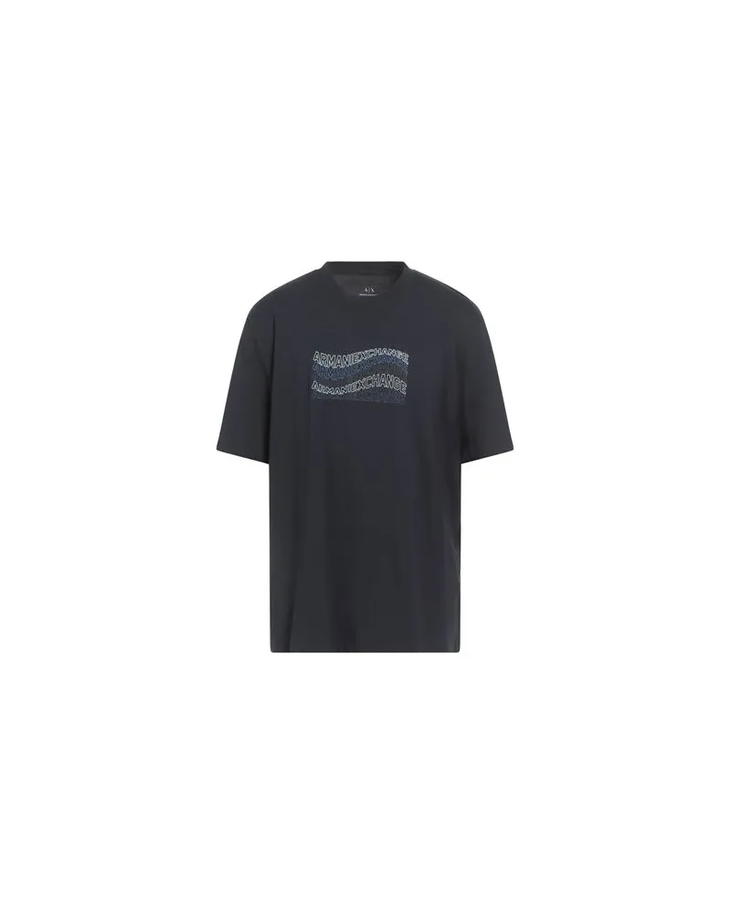 Armani Exchange TOPS - T-shirtsauf YOOX.COM Nachtblau