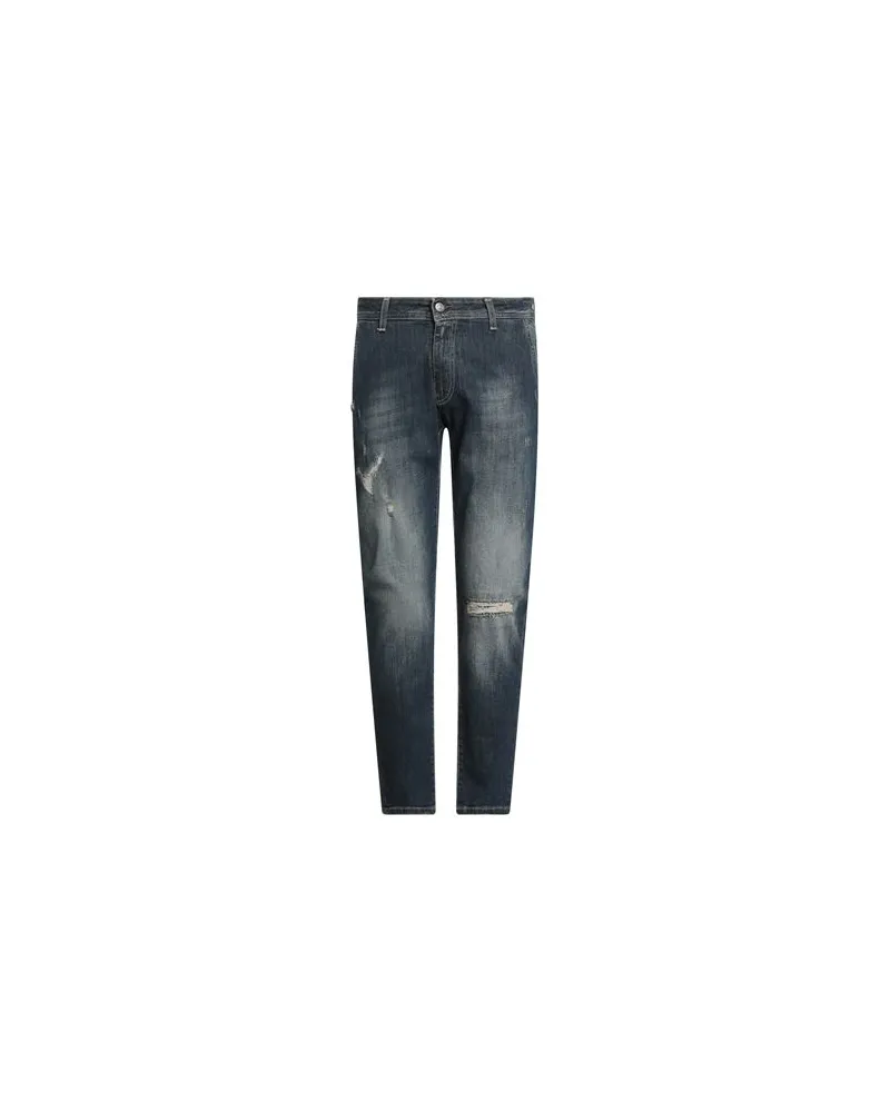 Daniele Alessandrini HOSEN & RÖCKE - Jeanshosenauf YOOX.COM Blau