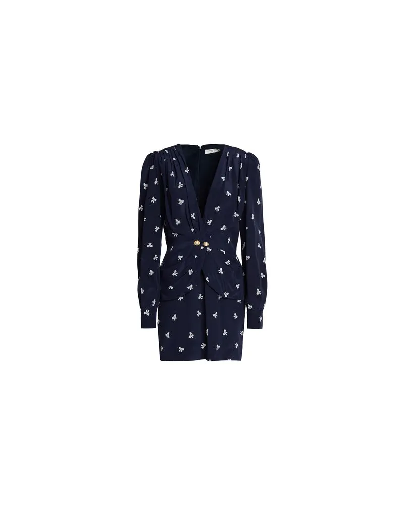 Alessandra Rich KLEIDER - Mini-Kleiderauf YOOX.COM Marineblau