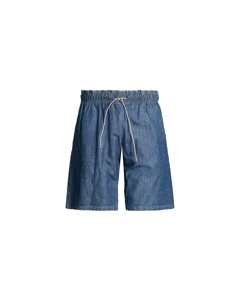 Original Vintage Style HOSEN & RÖCKE - Jeansshortsauf YOOX.COM Blau