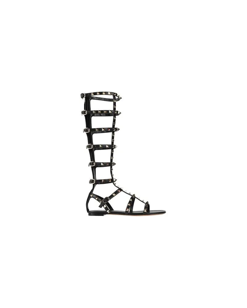 Valentino Garavani SCHUHE - Sandalenauf YOOX.COM Schwarz
