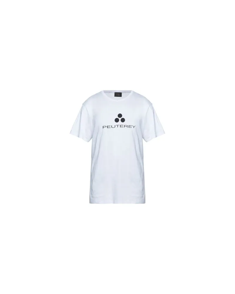 Peuterey TOPS - T-shirtsauf YOOX.COM Weiß