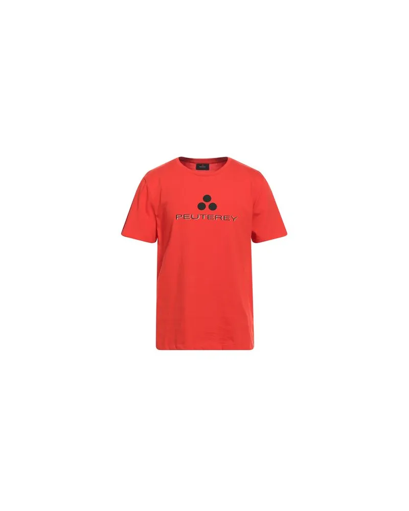 Peuterey TOPS - T-shirtsauf YOOX.COM Rot