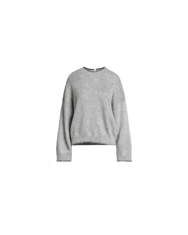 Brunello Cucinelli CASHMERE  - STRICKWAREN - Pulloverauf YOOX.COM Grau