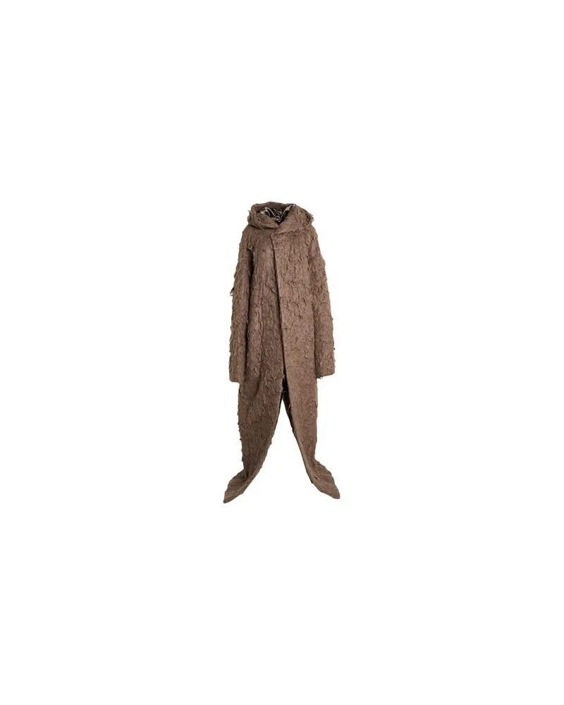Rick Owens JACKEN & MÄNTEL - Mäntelauf YOOX.COM Braun