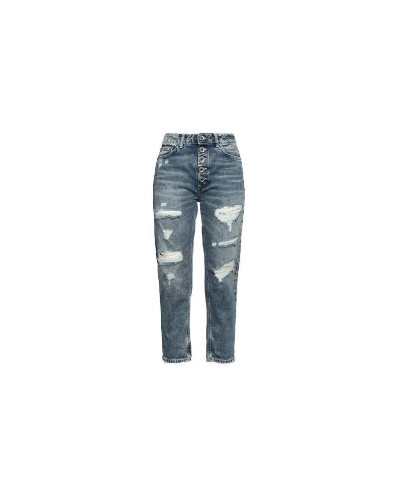 Dondup HOSEN & RÖCKE - Jeanshosenauf YOOX.COM Blau