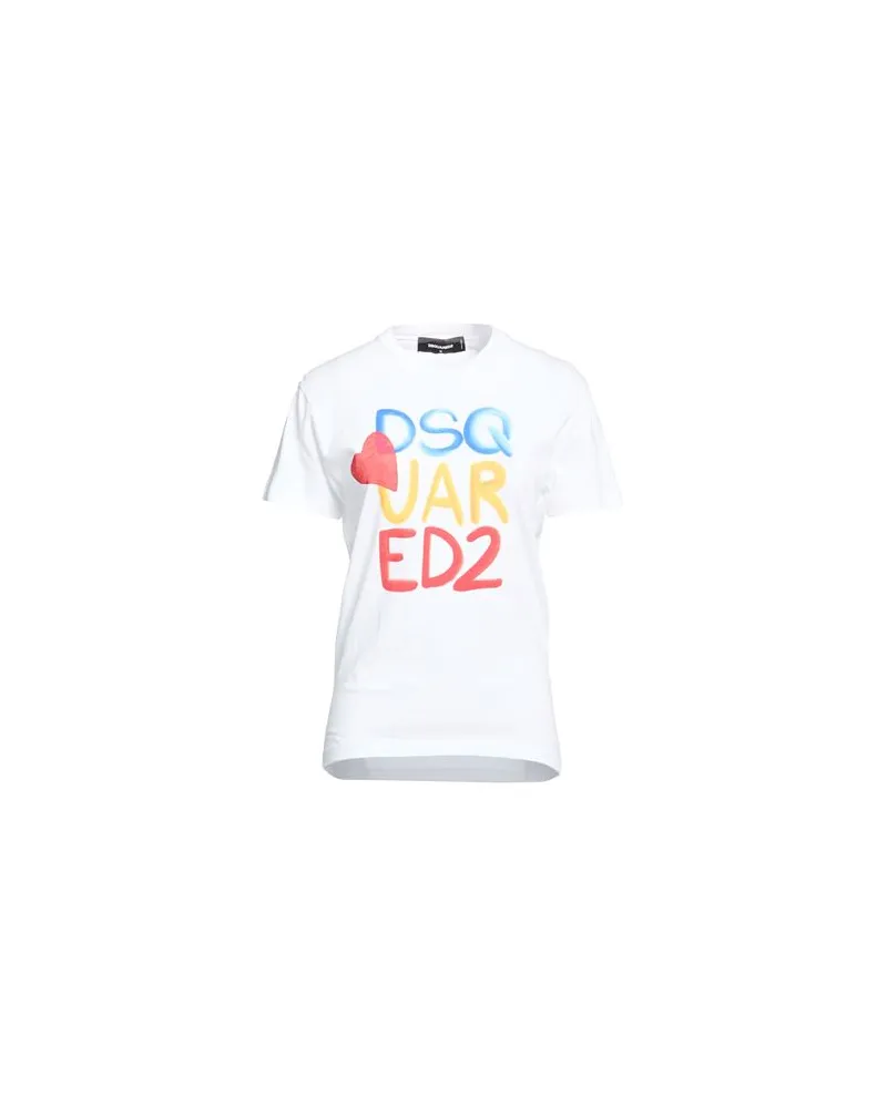 Dsquared2 TOPS - T-shirtsauf YOOX.COM Weiß