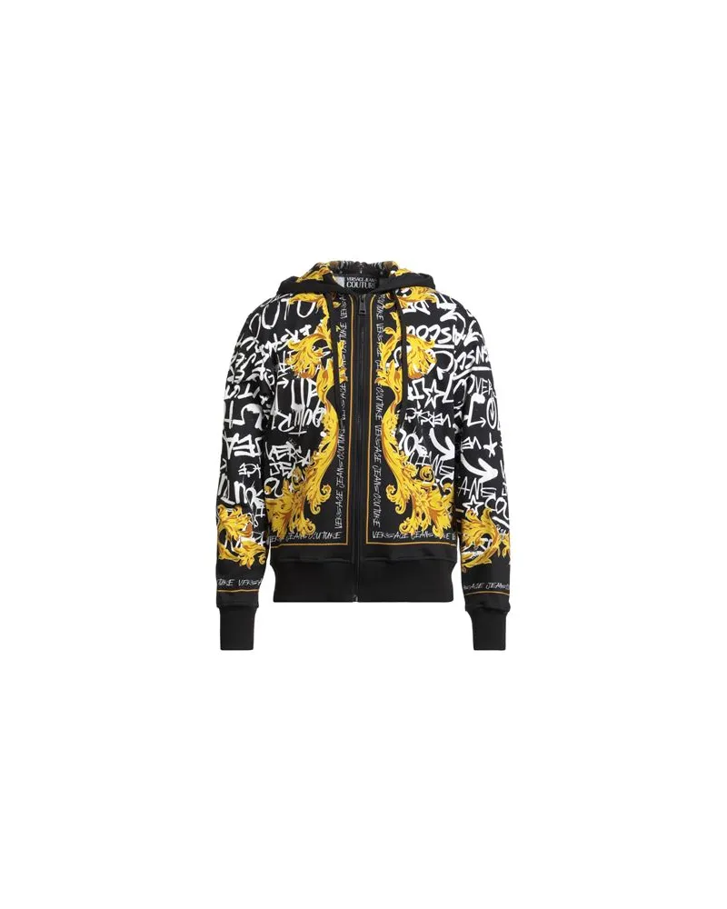 Versace Jeans TOPS - Sweatshirtsauf YOOX.COM Schwarz