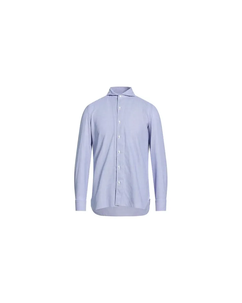 Luigi Borrelli TOPS - Hemdenauf YOOX.COM Blau