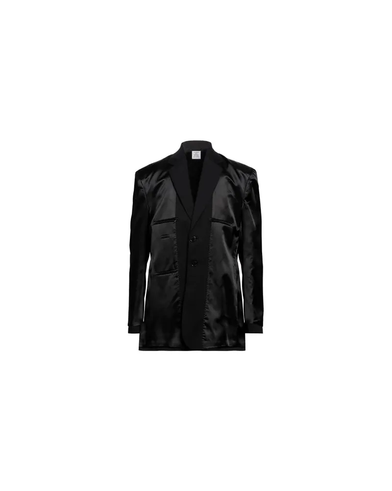 VETEMENTS ANZÜGE und CO-ORDS - Blazersauf YOOX.COM Schwarz
