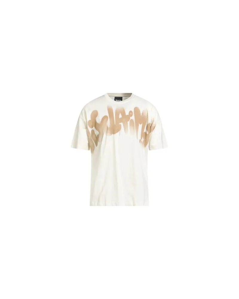 DISCLAIMER TOPS - T-shirtsauf YOOX.COM Beige
