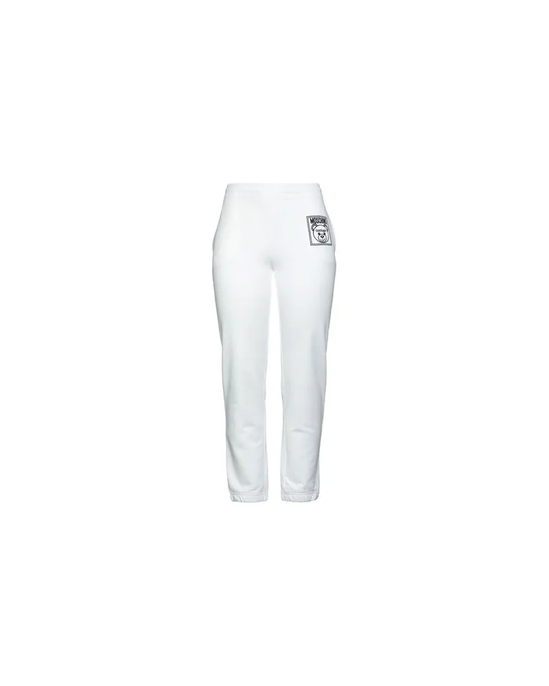Moschino HOSEN & RÖCKE - Hosenauf YOOX.COM Weiß