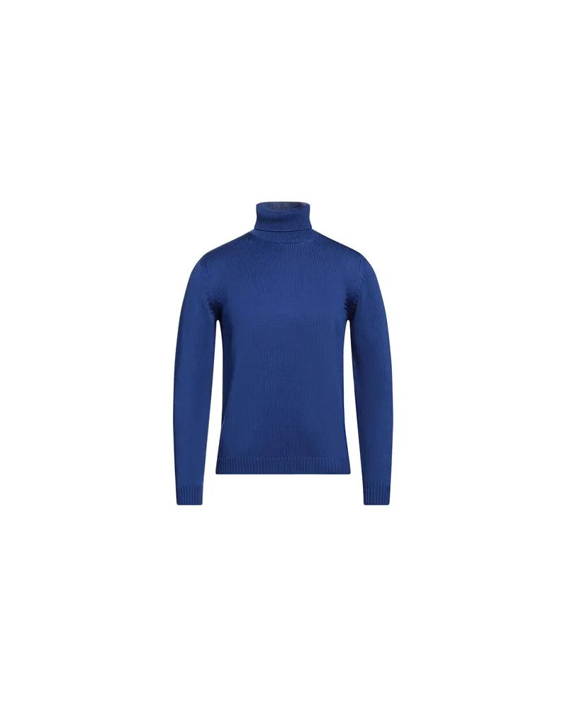 Roberto Collina STRICKWAREN - Rollkragenpulloverauf YOOX.COM Blau