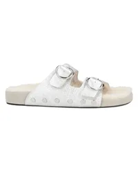 Isabel Marant Sandale Silber