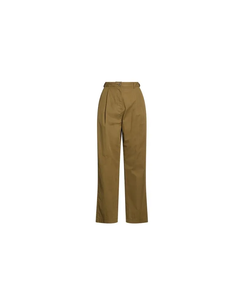 Napapijri M-CHROMIC CHINO W - HOSEN & RÖCKE - Hosenauf YOOX.COM Militärgrün