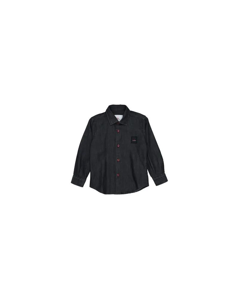 Peuterey TOPS - Jeanshemdenauf YOOX.COM Schwarz