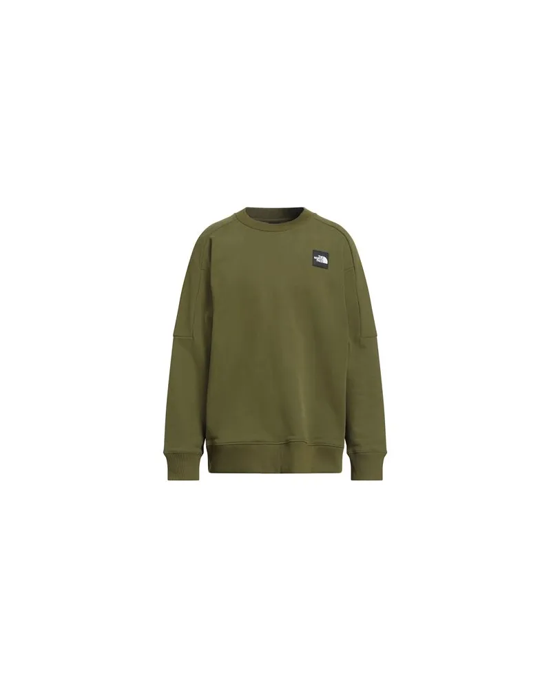 The North Face TOPS - Sweatshirtsauf YOOX.COM Militärgrün