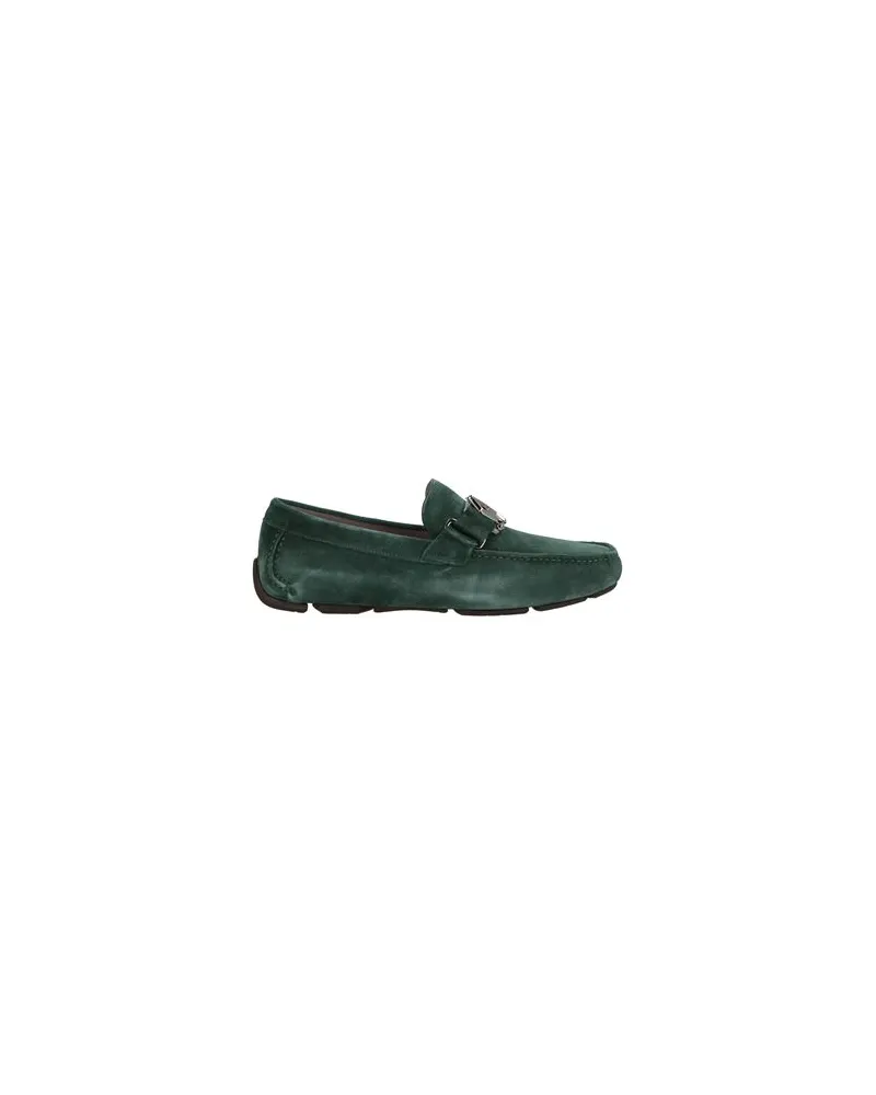 Ferragamo SCHUHE - Mokassinsauf YOOX.COM Dunkelgrün