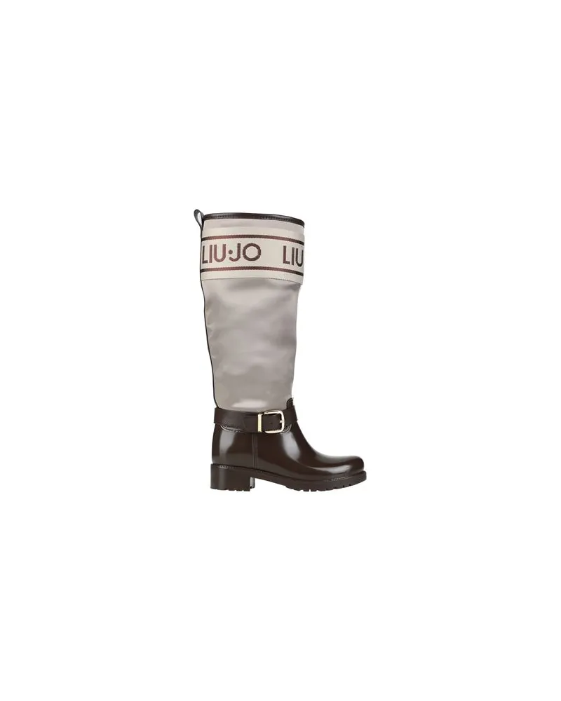 Liu Jo SCHUHE - Stiefelauf YOOX.COM Braun