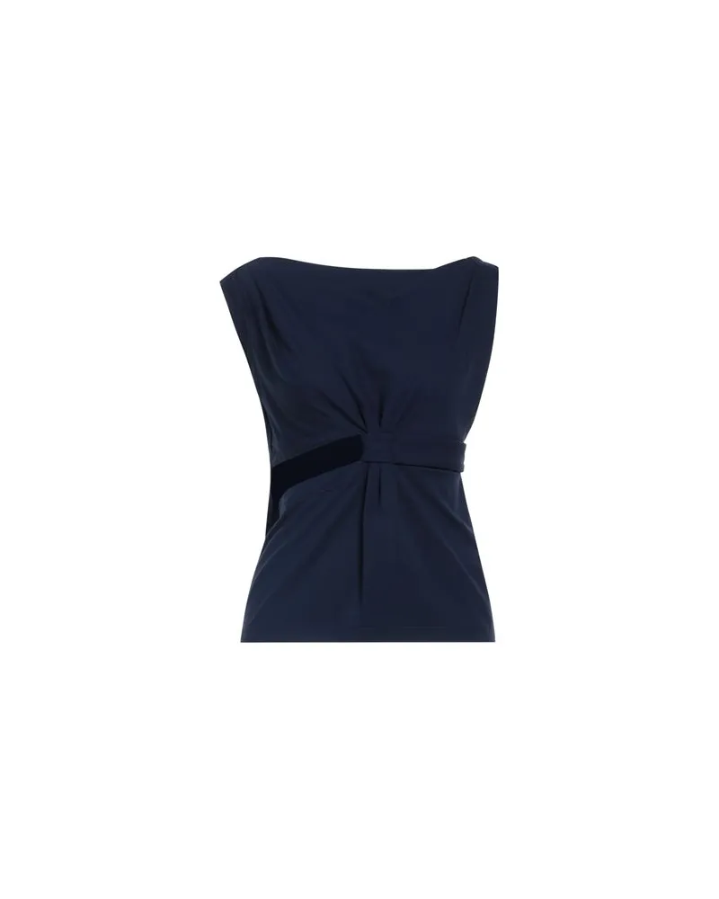 Alberta Ferretti TOPS - Topsauf YOOX.COM Blau