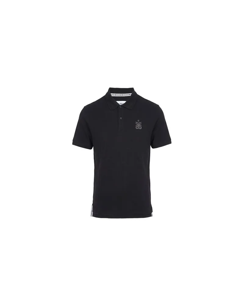 Bikkembergs TOPS - Poloshirtsauf YOOX.COM Schwarz