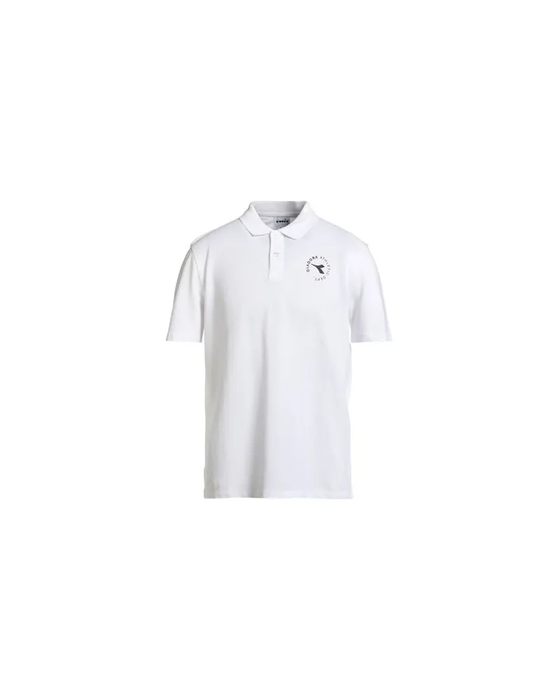 Diadora TOPS - Poloshirtsauf YOOX.COM Weiß