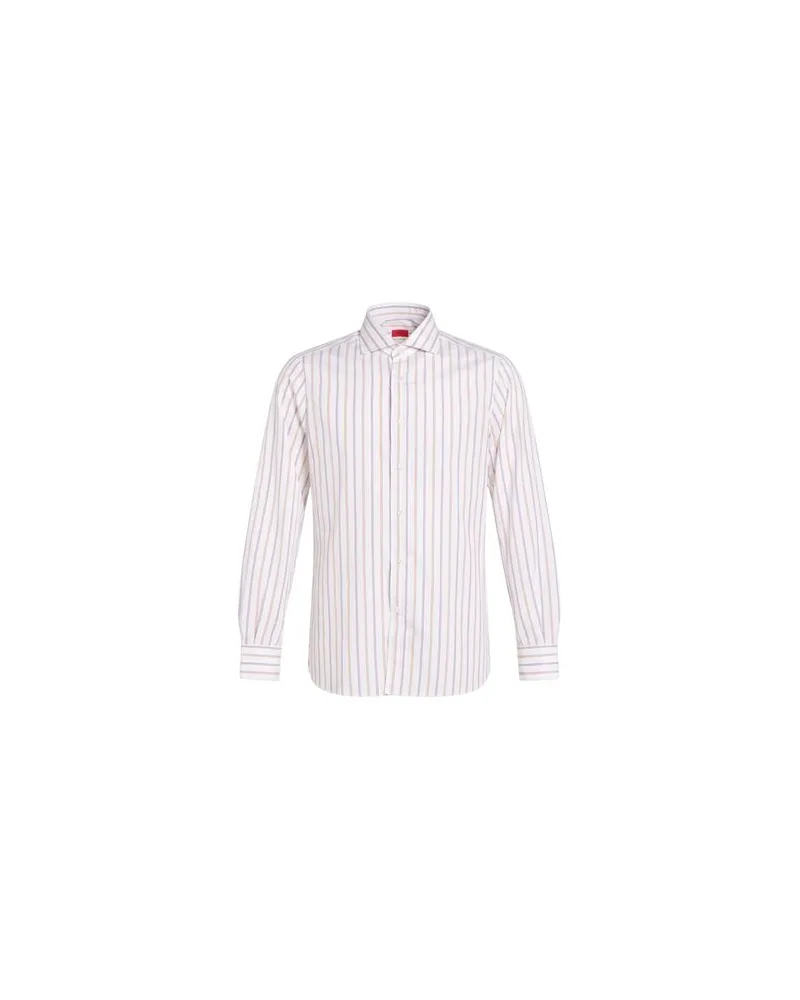Isaia TOPS - Hemdenauf YOOX.COM Weiß