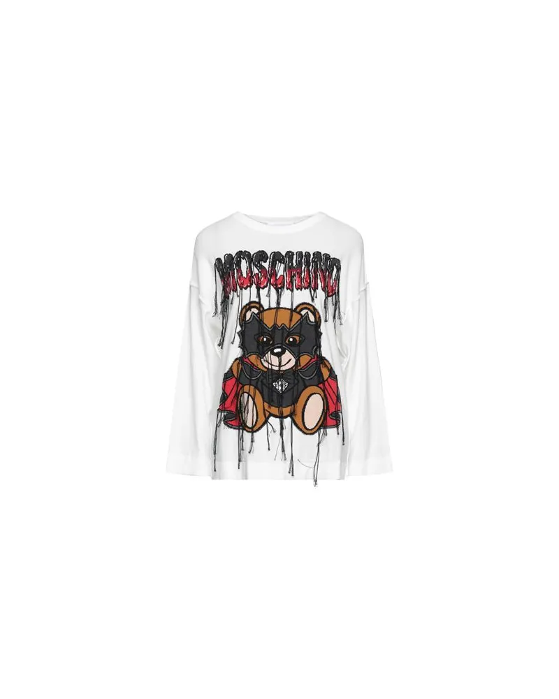 Moschino STRICKWAREN - Pulloverauf YOOX.COM Weiß
