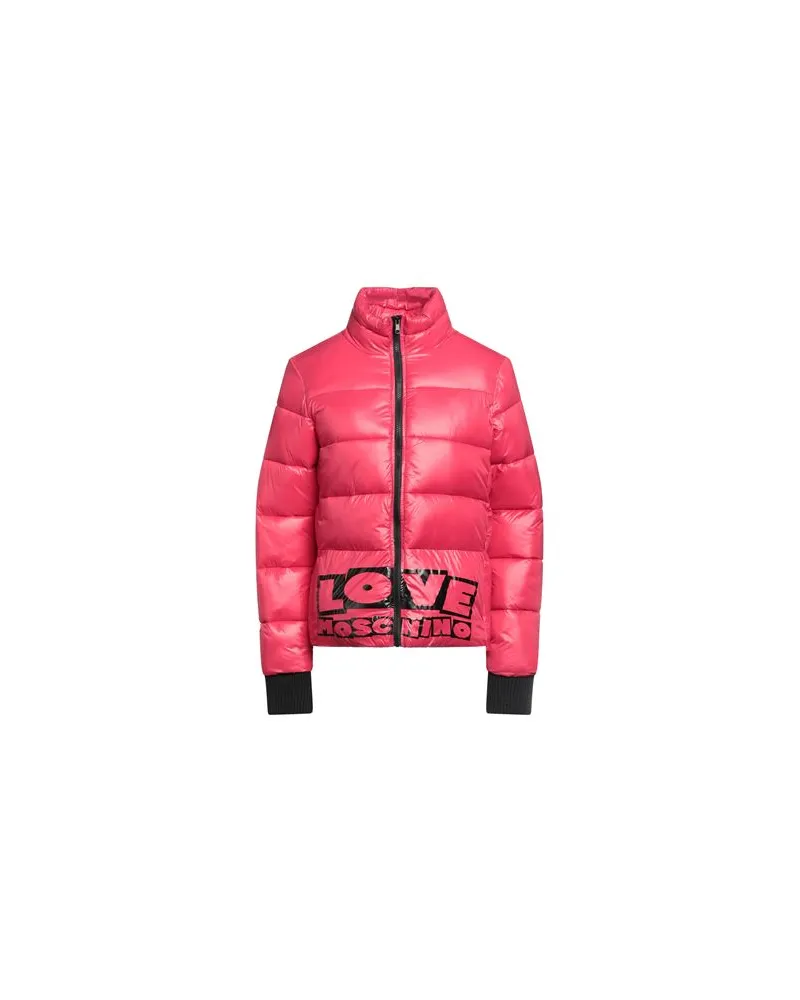 Moschino JACKEN & MÄNTEL - Pufferjacken & Daunenjackenauf YOOX.COM Magenta