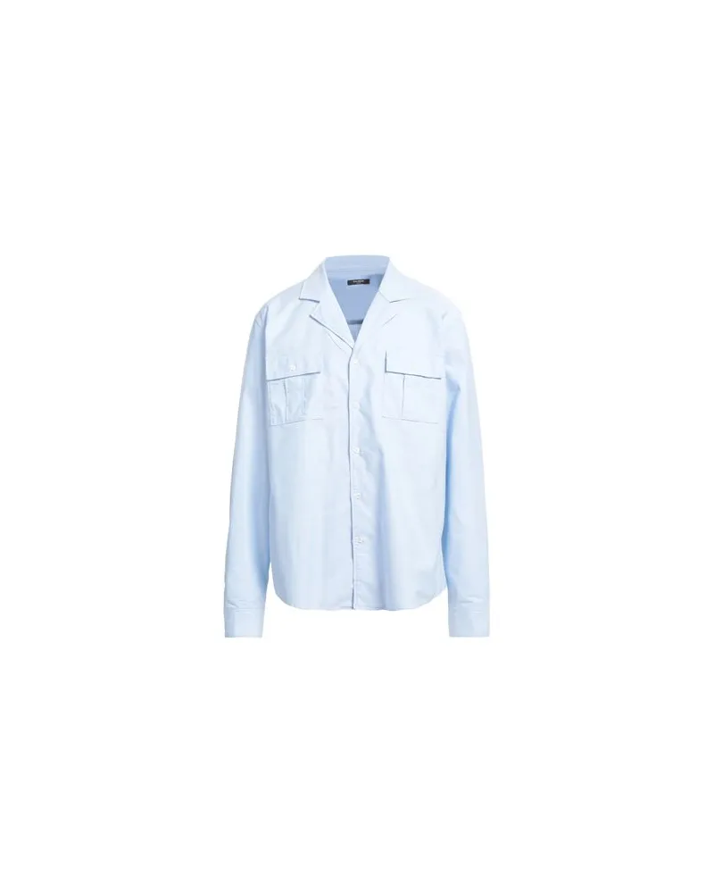 Balmain TOPS - Hemdenauf YOOX.COM Hellblau