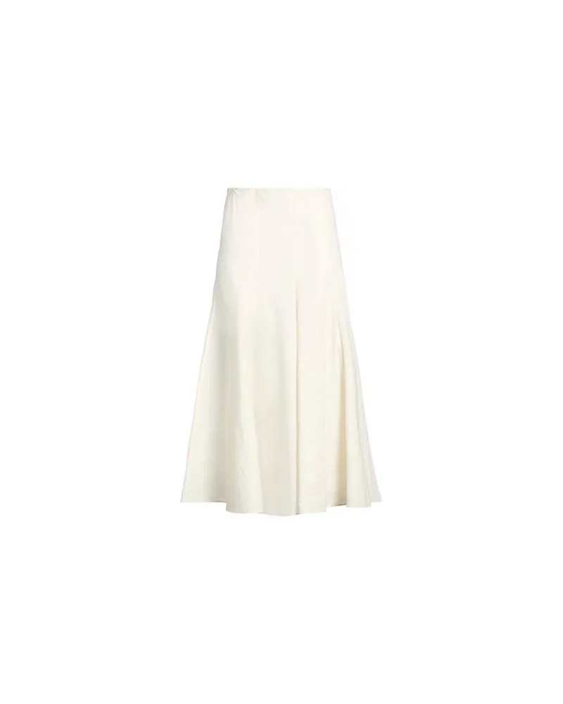 KHAITE HOSEN & RÖCKE - Midi-Röckeauf YOOX.COM Cremeweiß