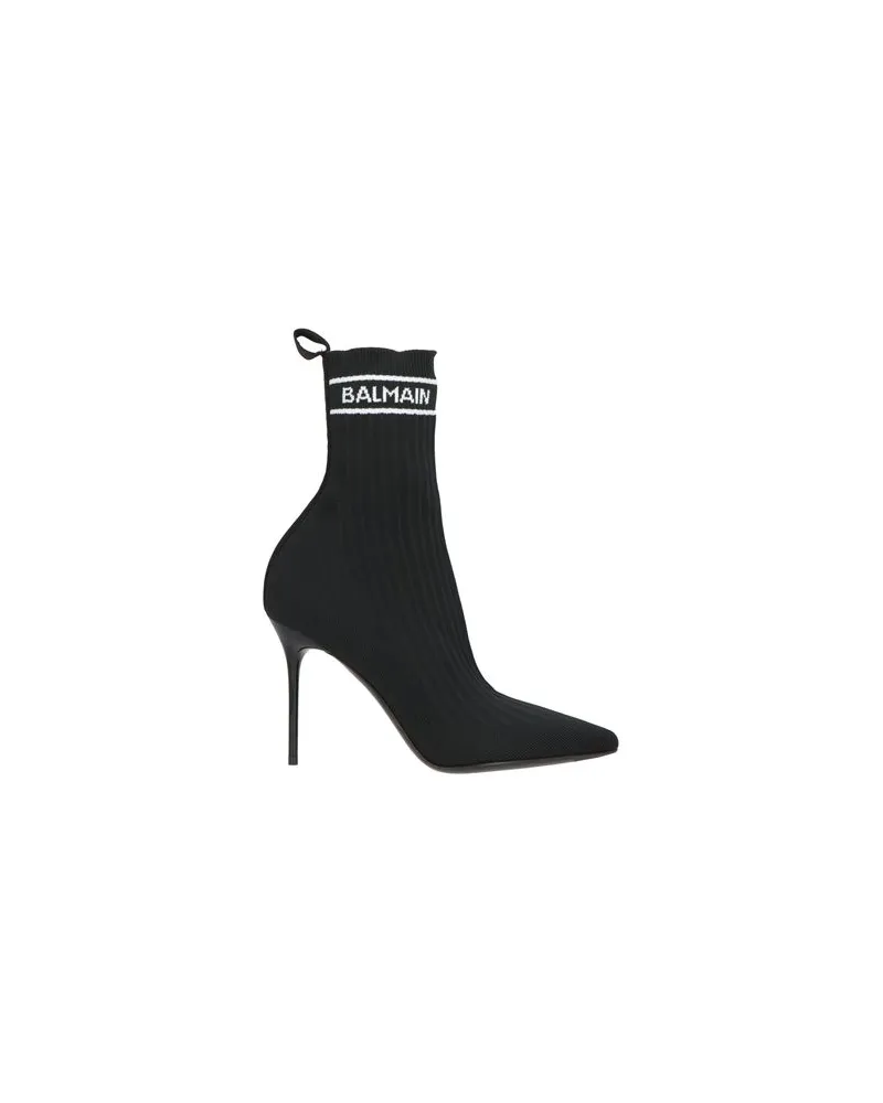 Balmain SCHUHE - Stiefelettenauf YOOX.COM Schwarz
