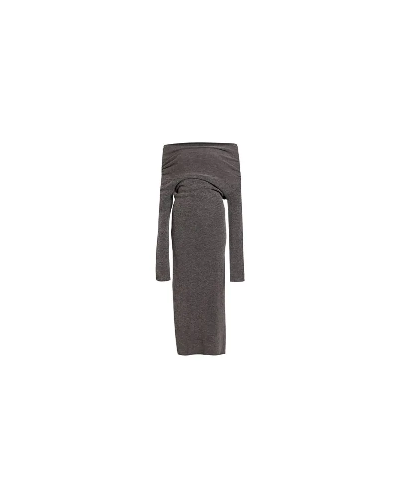 MARELLA KLEIDER - Maxi-Kleiderauf YOOX.COM Grau