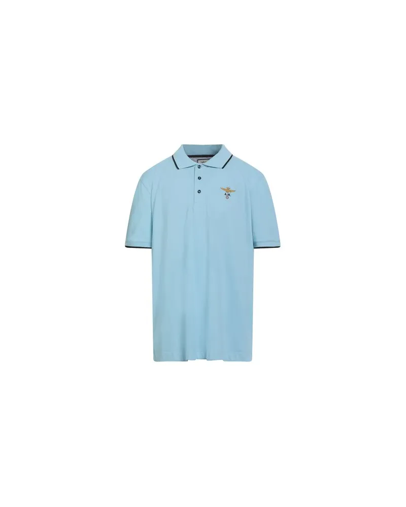 Aeronautica Militare TOPS - Poloshirtsauf YOOX.COM Azurblau