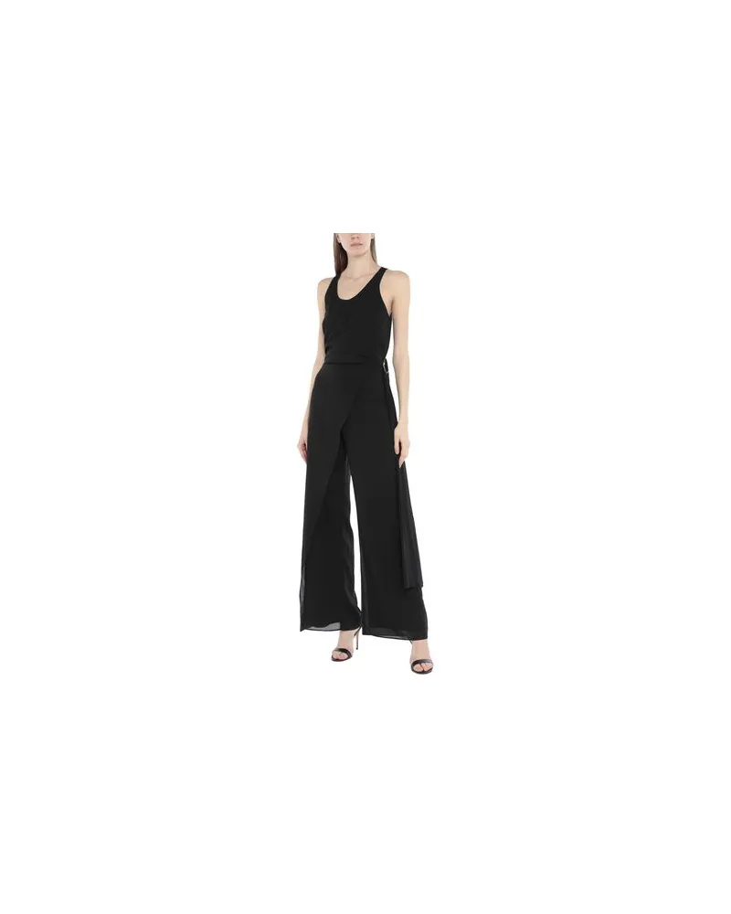 Patrizia Pepe OVERALLS - Jumpsuitsauf YOOX.COM Schwarz