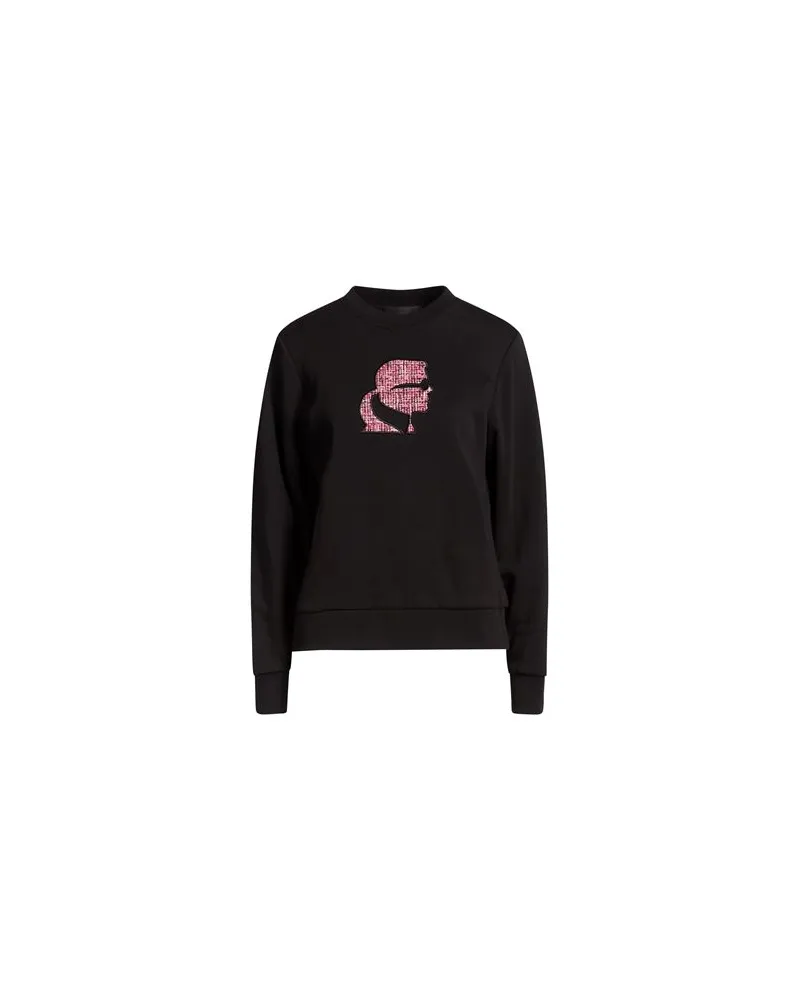 Karl Lagerfeld TOPS - Sweatshirtsauf YOOX.COM Schwarz
