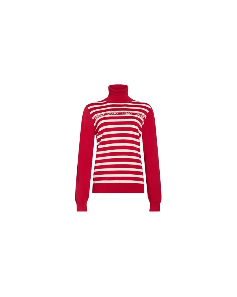 Liu Jo STRICKWAREN - Rollkragenpulloverauf YOOX.COM Rot