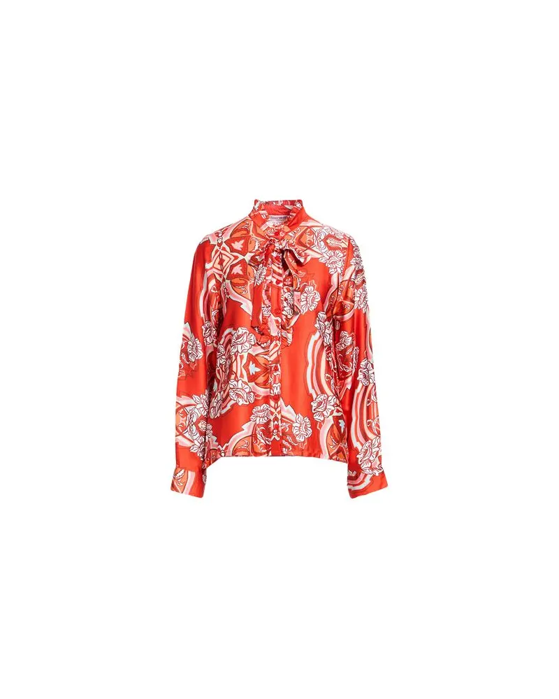 Connor & Blake TOPS - Hemdenauf YOOX.COM Rot