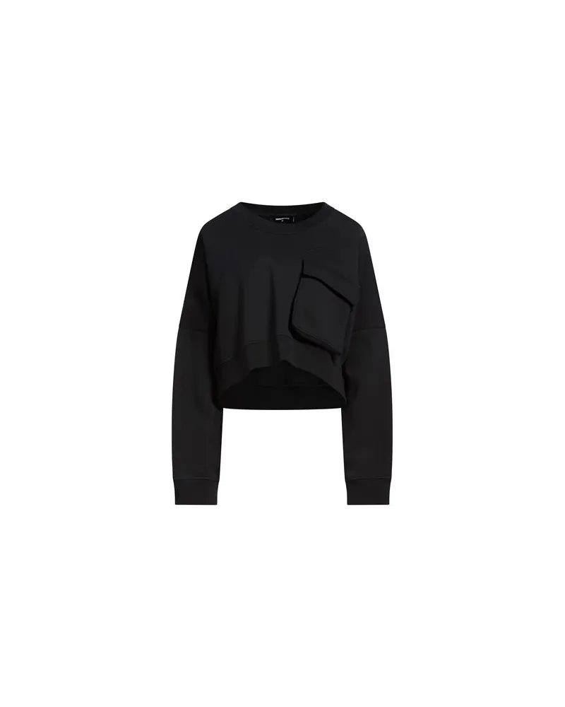 Dsquared2 TOPS - Sweatshirtsauf YOOX.COM Schwarz