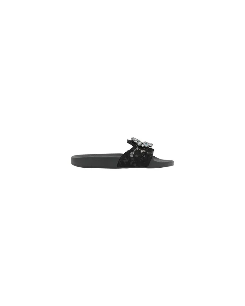 Dolce & Gabbana SCHUHE - Sandalenauf YOOX.COM Schwarz
