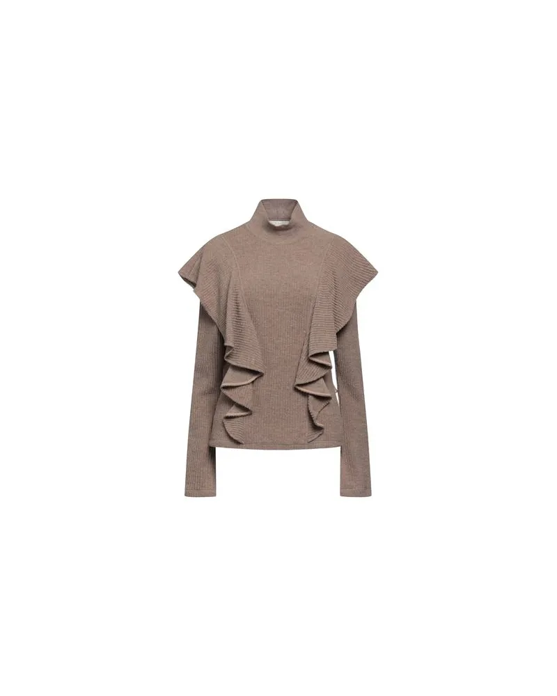 Chloé STRICKWAREN - Rollkragenpulloverauf YOOX.COM Braun