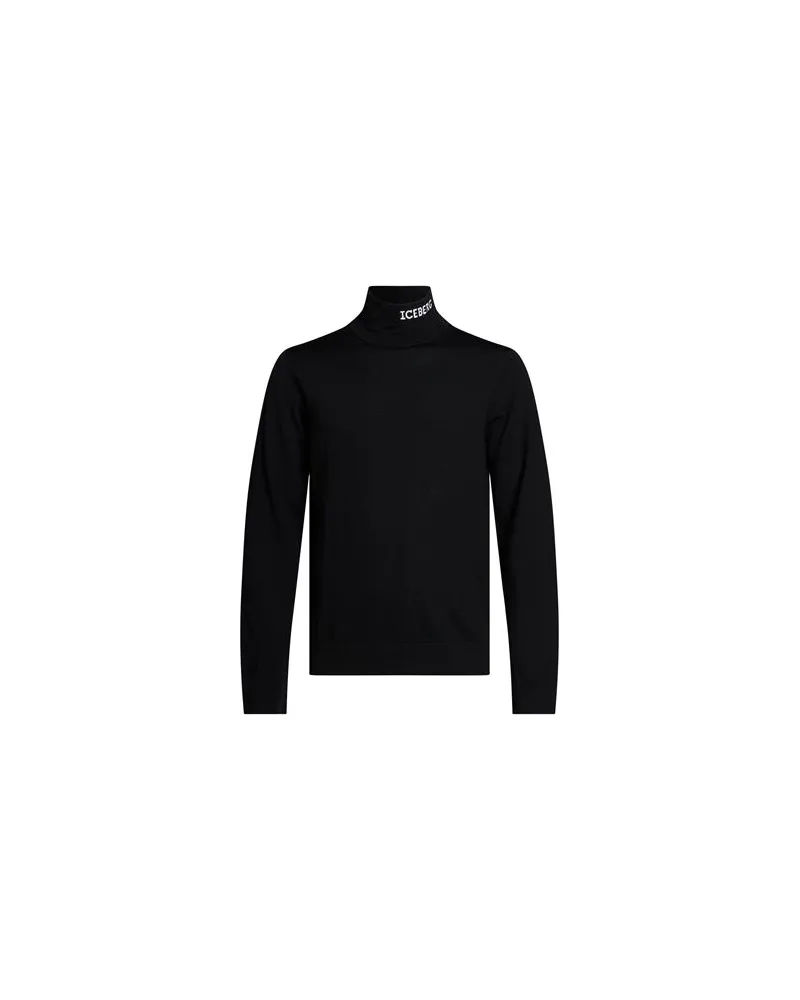 Iceberg STRICKWAREN - Rollkragenpulloverauf YOOX.COM Schwarz