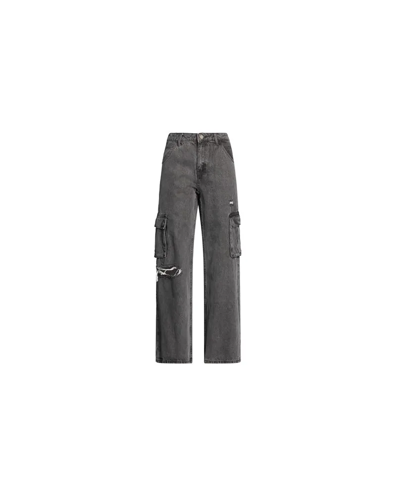 Guess HOSEN & RÖCKE - Jeanshosenauf YOOX.COM Grau