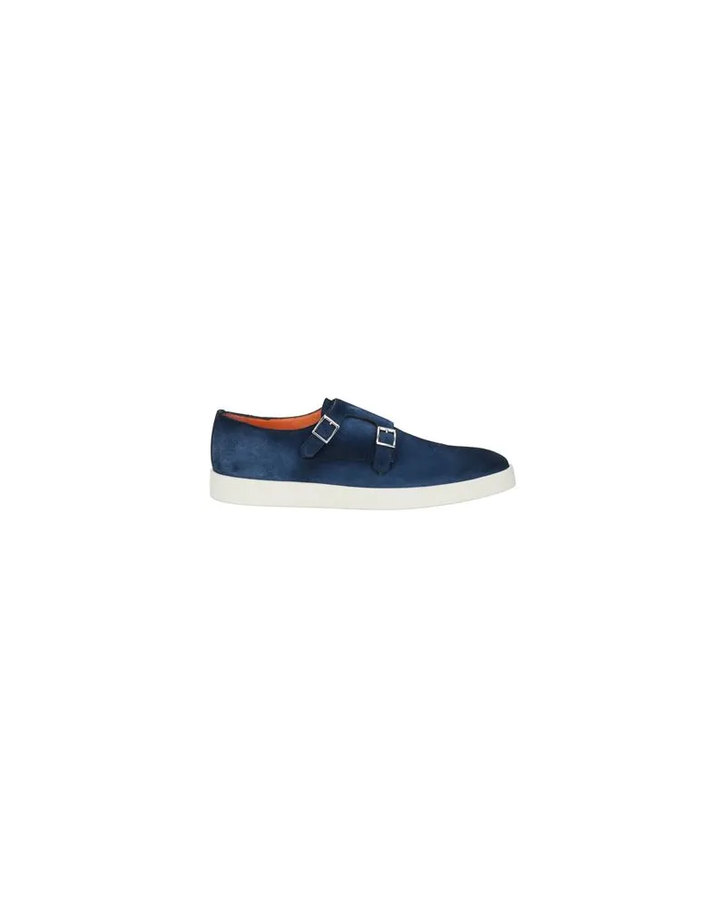 Santoni SCHUHE - Mokassinsauf YOOX.COM Marineblau